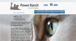 Desktop Screenshot of powerranchanimalhospital.com